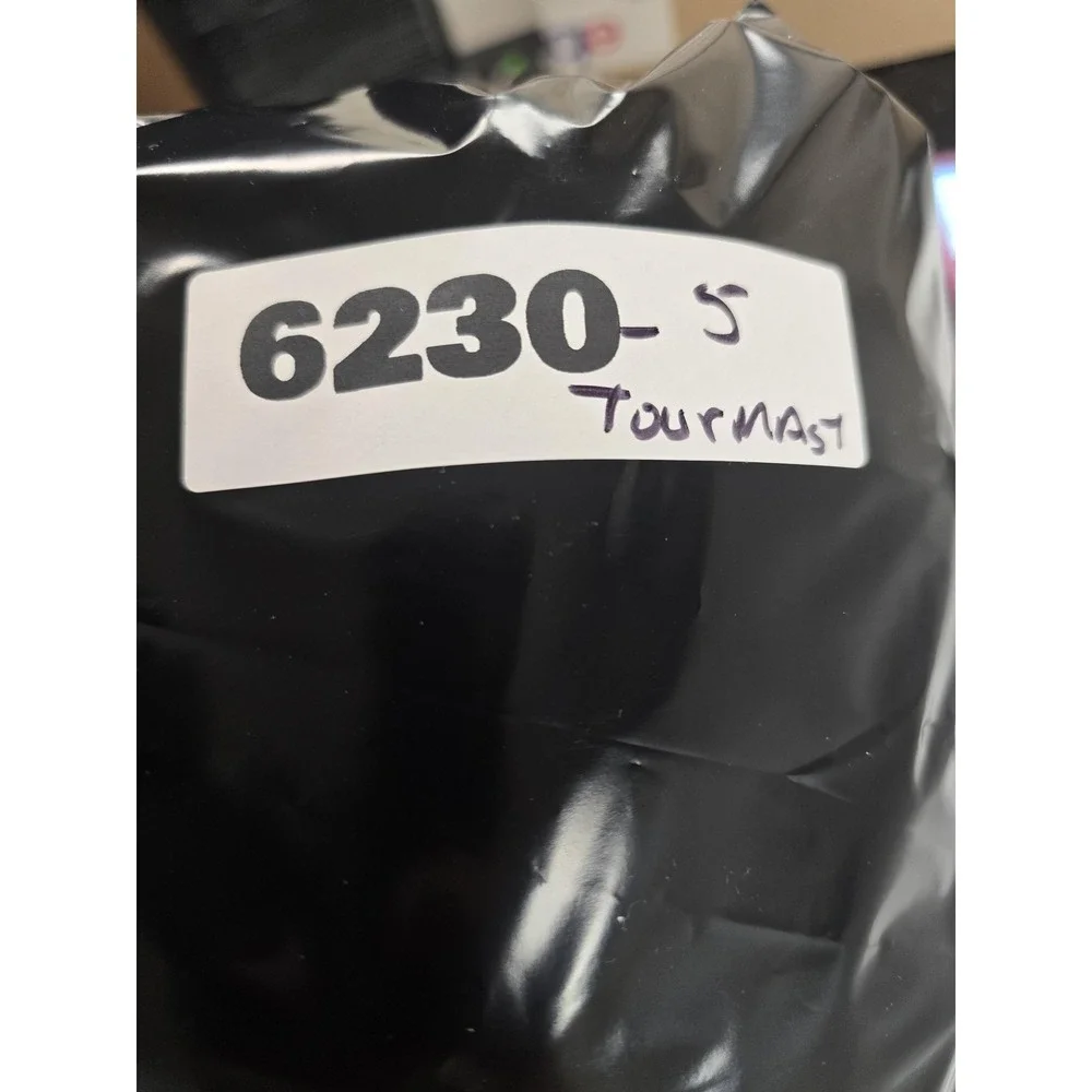 Tourmaster Series 2 Jacket Mens Small Gray Black Rainguard Motorcycle Riding Pad
